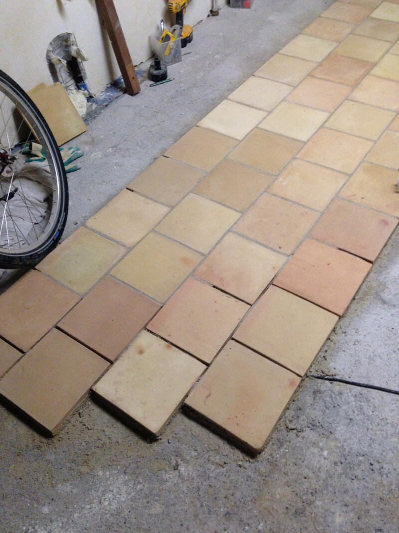 low carbon tarracotta pamments from Norfolk